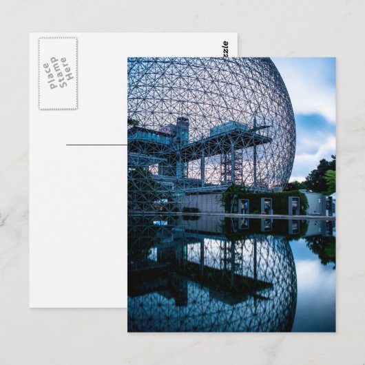 Biosphäre Postkarte (Vorne/Hinten)