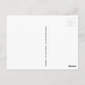 Biosphère Postkarte (Rückseite)