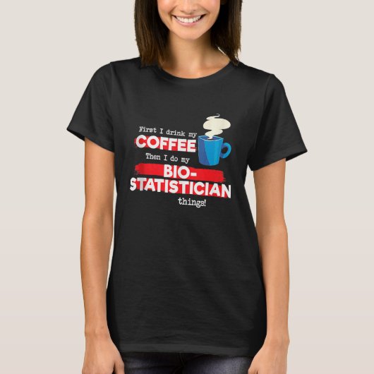 Biostatistician and Coffee  Biostatistics Tank Top (Vorderseite)