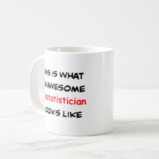 Biostatistiker, phantastisch kaffeetasse (Vorderseite Links)