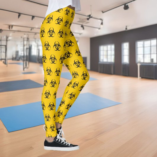 Biosymbol-Muster Leggings