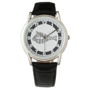 Biotechnologe Gray Fish Armbanduhr