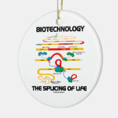 Biotechnologie das Verstärken des Lebens (reife Keramik Ornament (Links)