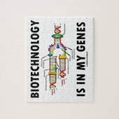 Biotechnologie ist in meinen Genen Puzzle (Vertikal)