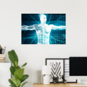 Biotechnologie und Biotechnologie Biotechnologie Poster (Heimbüro)