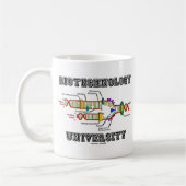 Biotechnologie-Universität (DNS-Reproduktion) Kaffeetasse (Links)