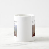 Biotic Pollinator at work (Beam on a Blume) Kaffeetasse (Mittel)