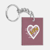 Biozid Schlüsselanhänger von der Dichterin Adiela (Vorderseite links)