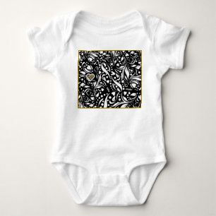 Biozid (schwarz) Bodysuit - Adiela Akoo Baby Strampler