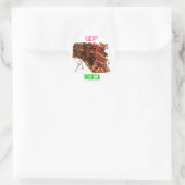 BIP INDICA RUNDER AUFKLEBER (Tasche)