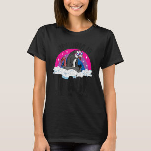 Biphobia ist die doppelte, zweisprachige Flagge Bi T-Shirt