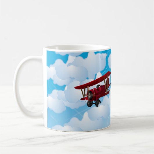 BiPlane Kaffeetasse (Links)