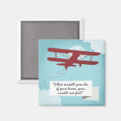 Biplane Magnet (Vorderseite/Rückseite)