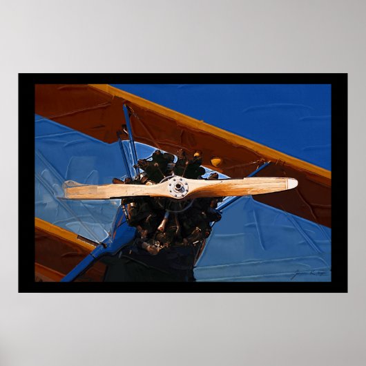 Biplane Prop Poster (Vorne)