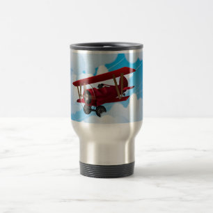 BiPlane Reisebecher