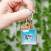 Biplane Schlüsselanhänger (Hand)