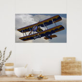 BiPlaneFlying Poster (Küche)