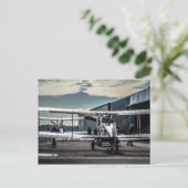 Biplanes Postkarte (Stehend Vorderseite)