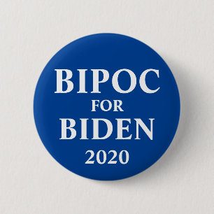 BIPOC Für Biden Button