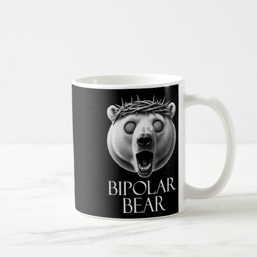 Bipolar-Aufkleber Kaffeetasse (Rechts)