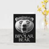 Bipolar-Aufkleber Karte (Gelbe Blume)