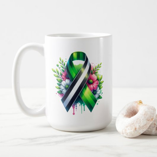 Bipolar Awareness | Hope is stronger  Kaffeetasse (Mit Donut)