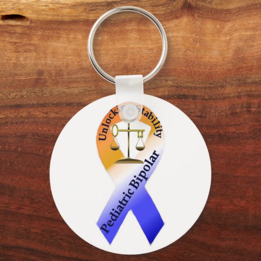 Bipolar Awareness Schlüsselanhänger (Vorderseite)