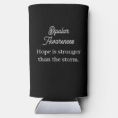 Bipolar Awareness | Thriving with Courage Selters Dosenkühler (Rückseite)