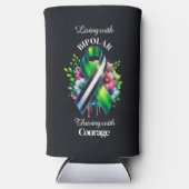 Bipolar Awareness | Thriving with Courage Selters Dosenkühler (Vorderseite)