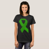 Bipolar Disorder Awareness Ribbon T-Shirt (Vorne ganz)