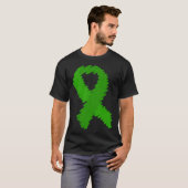 Bipolar Disorder Awareness Ribbon T-Shirt (Vorne ganz)