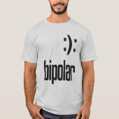 Bipolar Geek-Geschenk T-Shirt (Vorderseite)