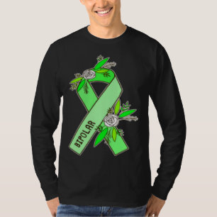 Bipolar Ribbon Tasche Bipolare Störung Awareness T-Shirt