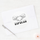 BIPOLAR RUNDER AUFKLEBER (Umschlag)