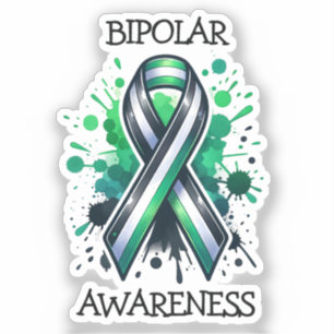 Bipolar-Wahrnehmungsband Aufkleber