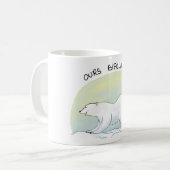 Bipolarbär Kaffeetasse (Vorderseite Links)