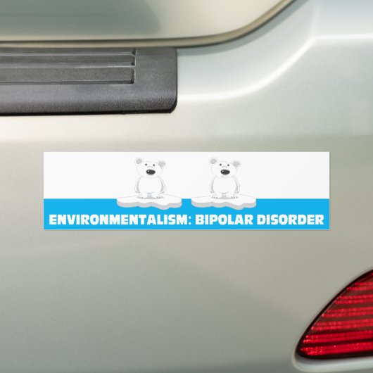 bipolare Anschlagmarke Autoaufkleber (Auf Auto)