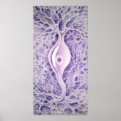 Bipolare Nervenzelle Poster (Vorne)