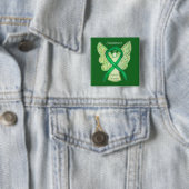 Bipolare Störung Grünes Button des Graubündens (Beispiel)
