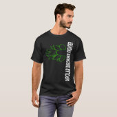 Bipolare Störung kämpfen T-Shirt (Vorne ganz)