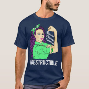 Bipolare Störung Krieger unbeschreibliches Bewusst T-Shirt