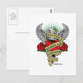 Bipolare Störung Postkarte (Vorne/Hinten)