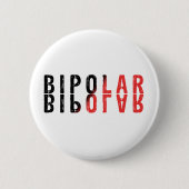 Bipolare Textgestaltung Button (Vorderseite)