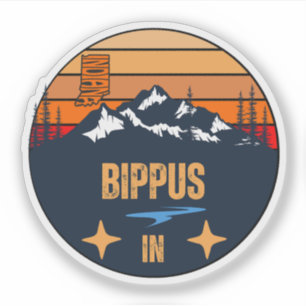 Bippus, Indiana Aufkleber