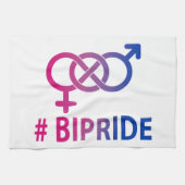 #Bipride Bisexual Pride Geschirrtuch (Horizontal)