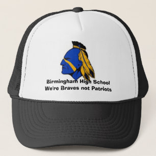 BIR, Birmingham hohes SchoolWe're Braves nicht Truckerkappe
