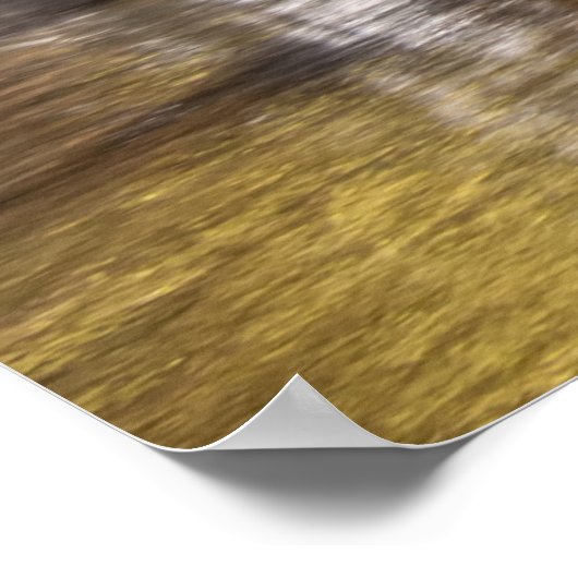 Bir-Hakeim-Brücke bei Morgendämmerung im Winter - Poster (Ecke)