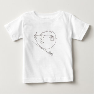 Birb (Vogel) Baby T-shirt