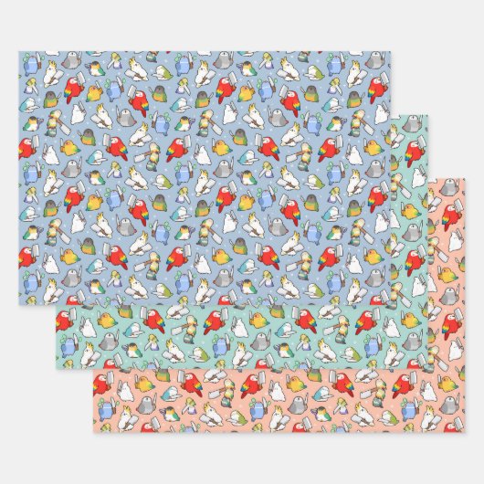 Birben Geschenkpapier Set (Set)