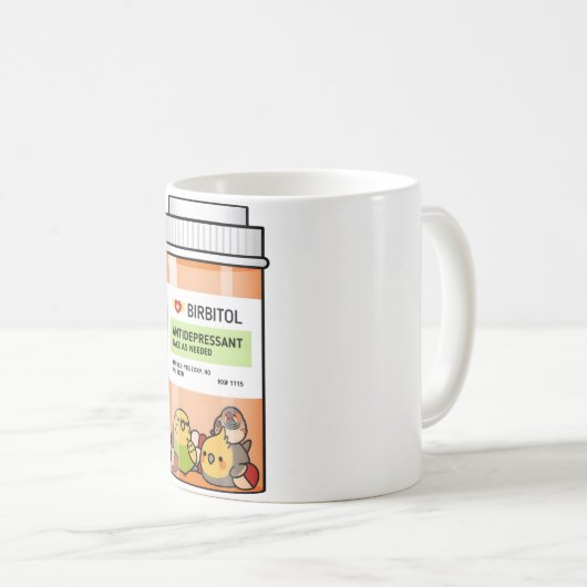 Birbitol Kaffeetasse (VorderseiteRechts)